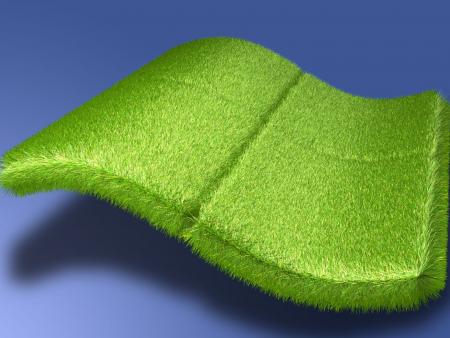 windows en herbe